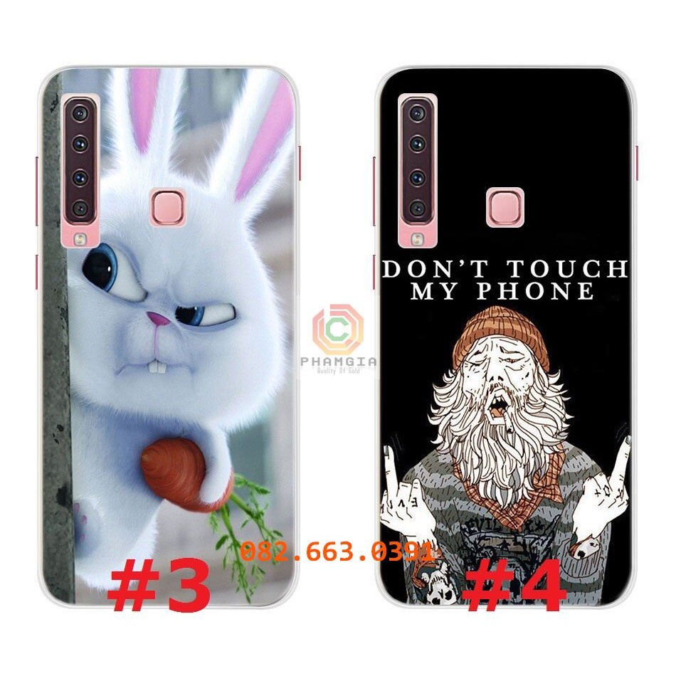 Ốp lưng Samsung A9 2018 / A9 Star Pro 2018 dẻo in hình dễ thương