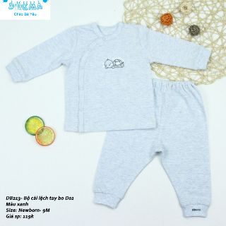 DB213 Bộ cài lệch sơ sinh từ 0m-9m