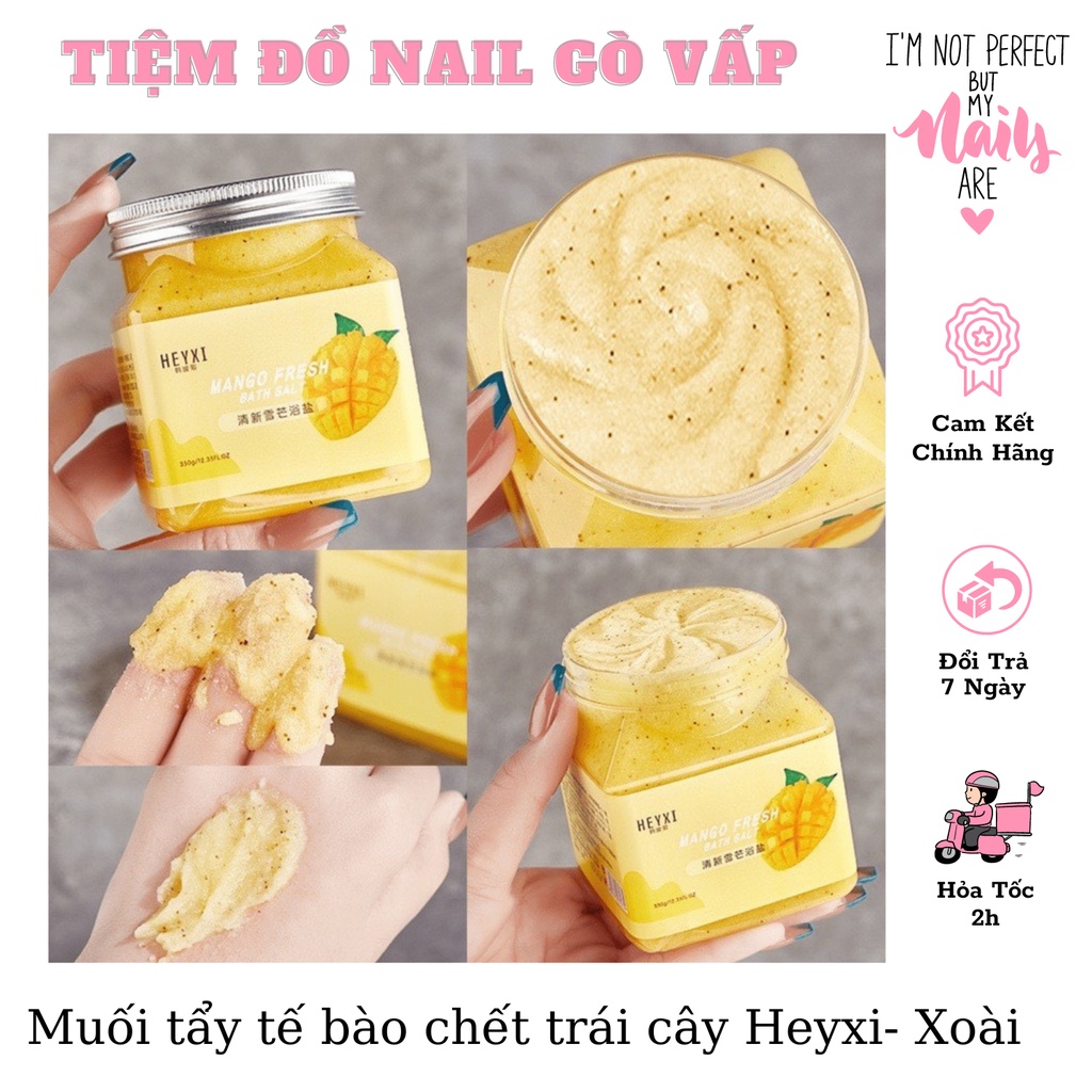 Muối Tẩy Tế Bào Chết Trái Cây HEYXI - Bath Salt