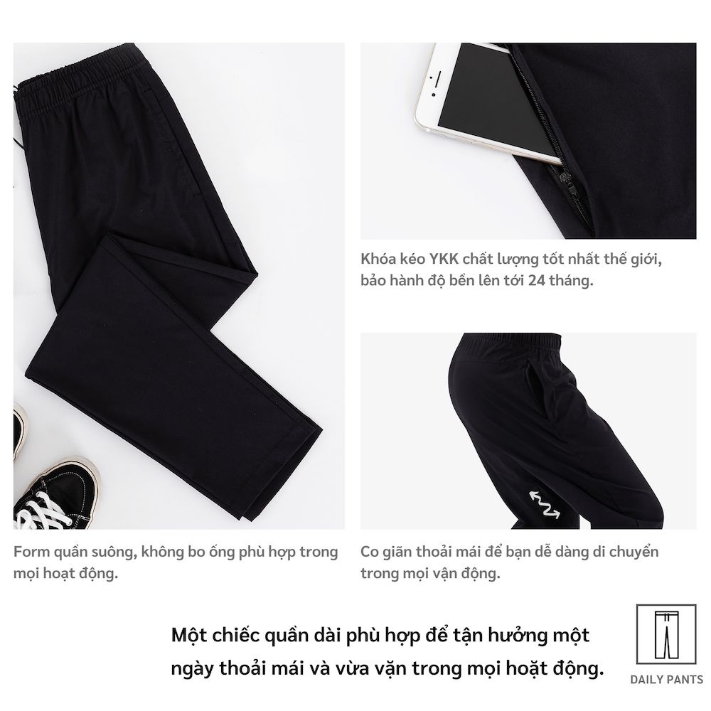 Quần jogger nam, quần dài thể thao nam ( HÀNG CAO CẤP ) chất liệu gió kháng nước chống bụi co dãn dàn hồi tốt