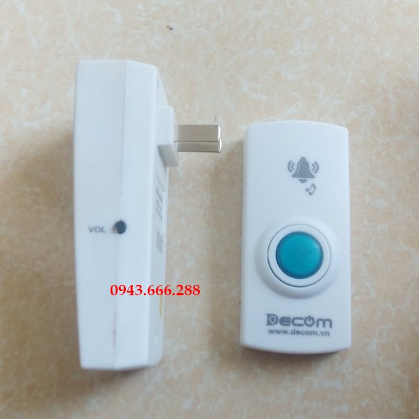 Chuông cửa không dây Decom DC1108