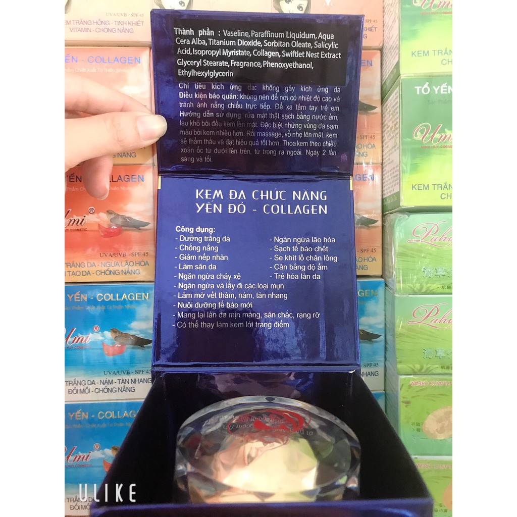 kem umi yến đỏ đa chức năng 50g [ chính hãng 100% ]