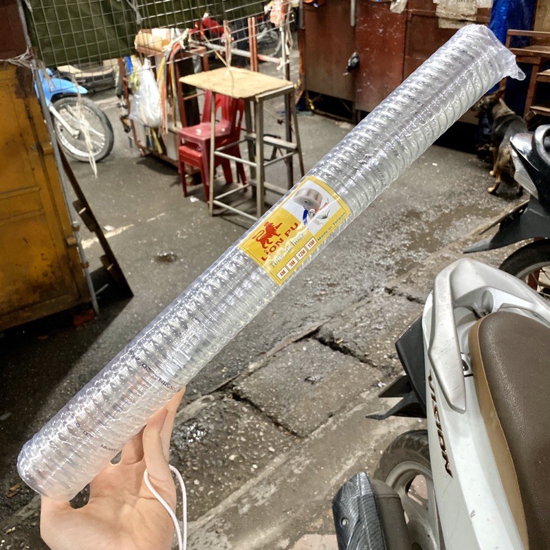 Dây hơi xoắn có sẵn 2 đầu nối 6m, 9m, 12m loại đẹp giá rẻ