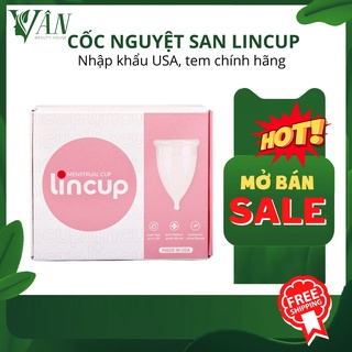 [CHÍNH HÃNG] Cốc nguyệt san LINCUP Nhập khẩu từ Mỹ, phụ kiện không thể thiếu của phụ nữ hiện đại