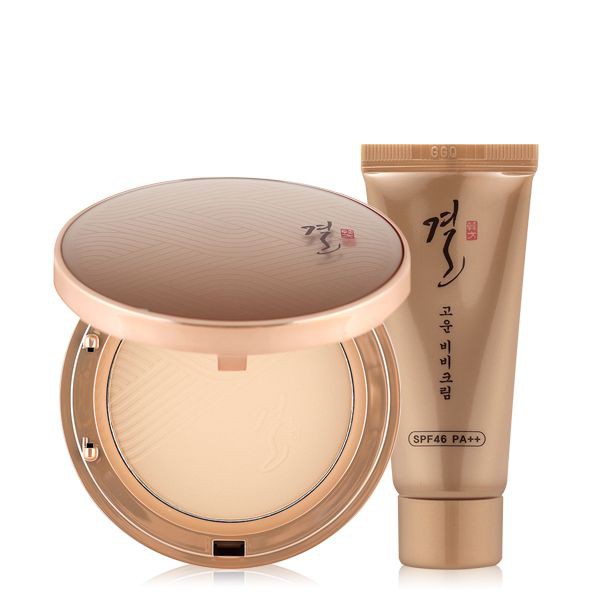 [Hàng mới về] Set (Bộ) Phấn Đông Y Siêu Mịn Tonymoly The Oriental Gyeol Goun Two Way Pact SPF 48 PA+++