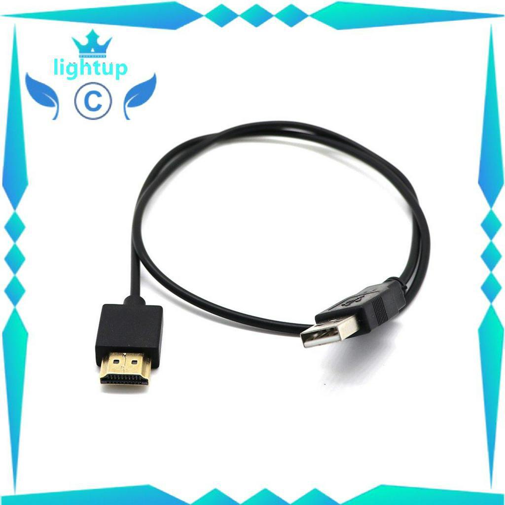 Dây cáp chuyển HDMI sang USB 0.5m cho laptop