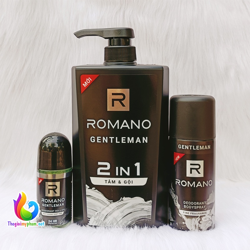 Combo Hương Nước Hoa Romano Gentleman