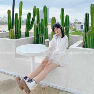 ÁO BABYDOLL VOAN NÚT GIẢ GỖ (ảnh thật/sẵn)