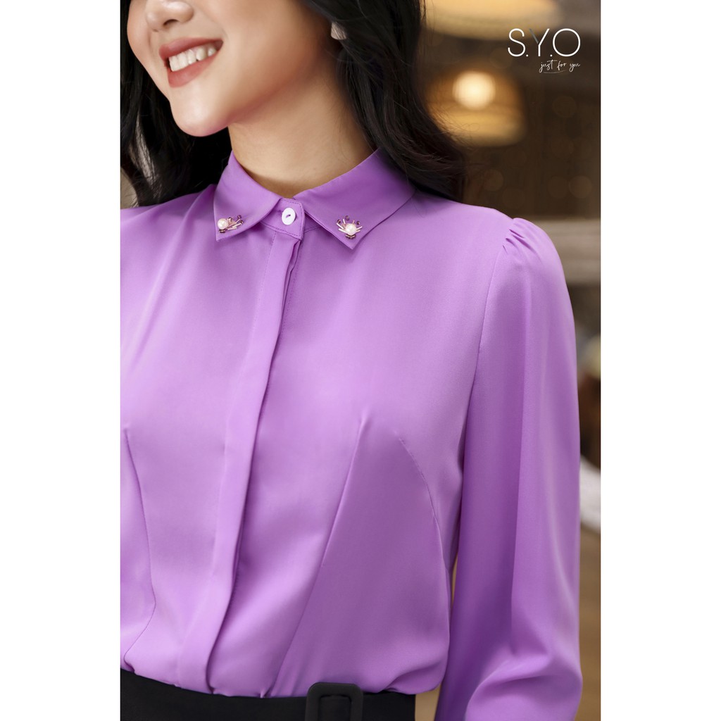 Sơ mi tay bồng- Necker Shirt SYO A5819014