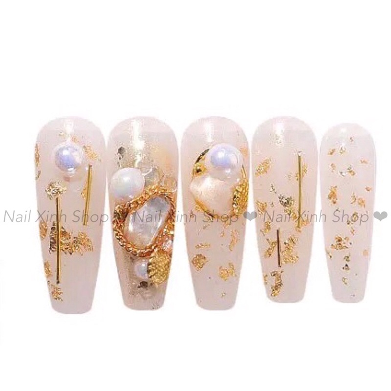 Khay tròn trang trí nail mới màu ab