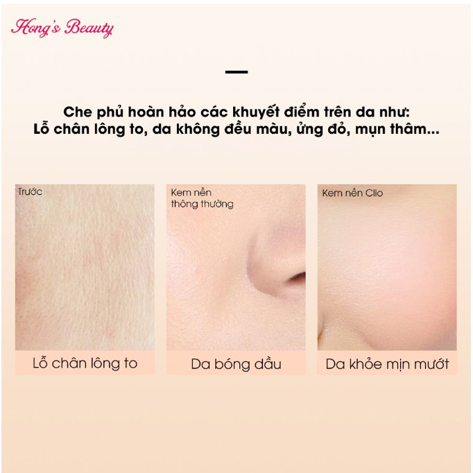 [GIÁ HUỶ DIỆT] Kem Nền Clio ✨HÀNG CHÍNH HÃNG✨ Che Khuyết Điểm, Kiềm Bã Nhờn, Làm Trắng Da | BigBuy360 - bigbuy360.vn