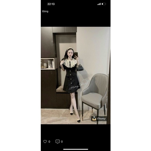 VÁY CỔ BÈO DẬP LY BIGSIZE  60-90KG KÈM ẢNH THẬT