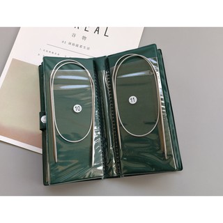 Bộ kim đan ví da