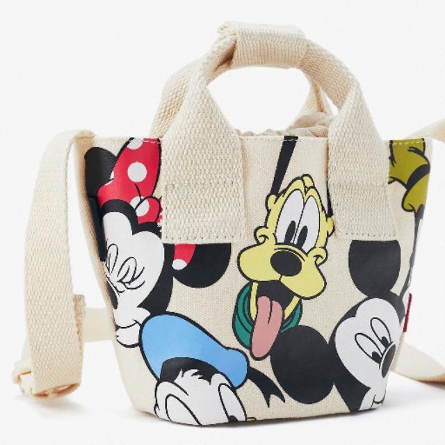 Túi zara mickey canvas hàng TQXK