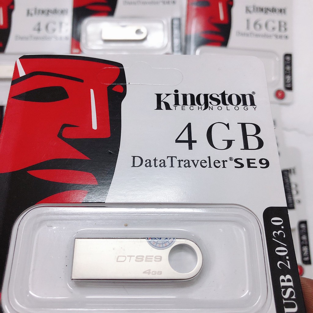 USB Kingston, vỏ sắt chống nước - 16Gb/8Gb/4Gb/2Gb - ( Hàng đủ dung lượng ) - Uni Shop