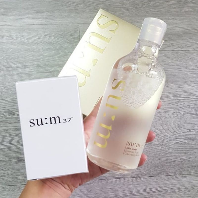 Nước tẩy trang Sum làm sạch sâu đa tính năng Su:m37  dung tích 400ml date 2025