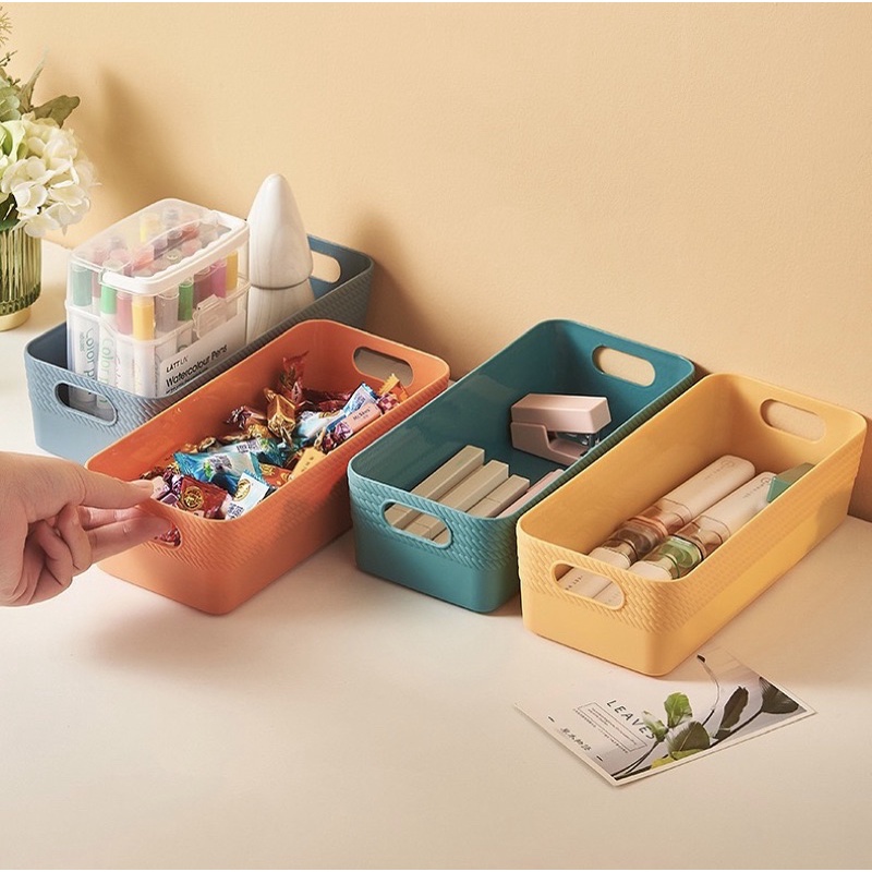 THÙNG NHỰA, GIỎ ĐỰNG ĐỒ PHONG CÁCH HÀN QUỐC ĐỦ SIZE MẪU MỚI