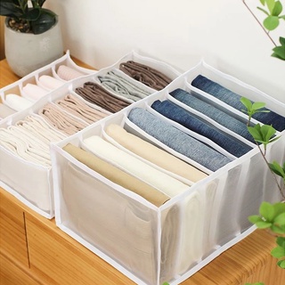 Túi đựng quần áo chia ngăn, khay xếp quần áo gọn gàng