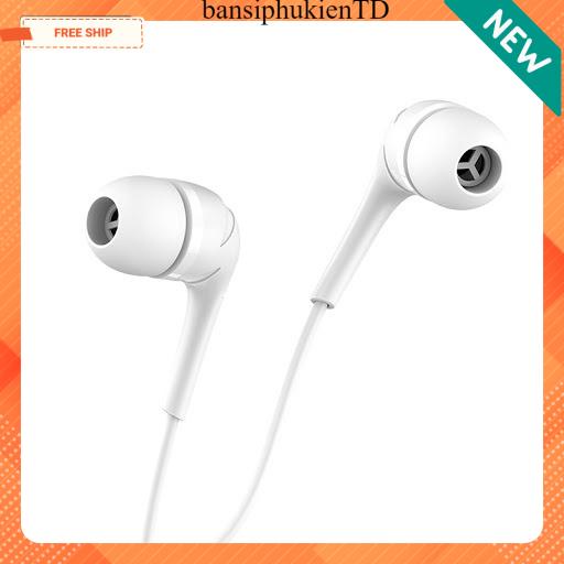 Tai Nghe Nhét Tai Có Dây Kèm Mic Jack 3.5 Có Đệm Tai M40