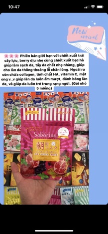Mặt nạ Saborino Morning Face Mask
