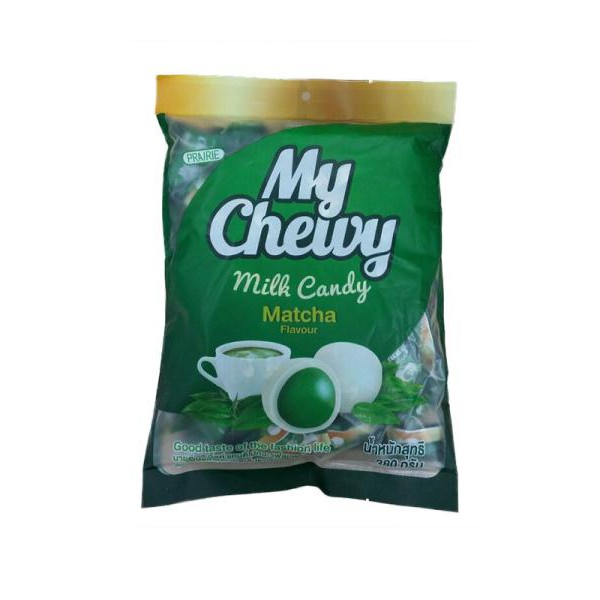 Kẹo sữa mềm Thái Lan My Chewy vị Matcha 100 viên