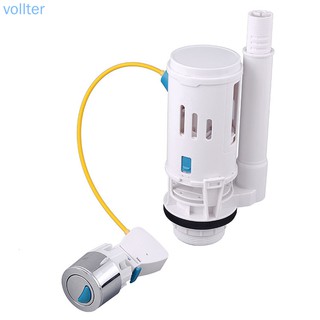 Van xả nước bồn cầu hai đầu có nút nhấn điều chỉnh được