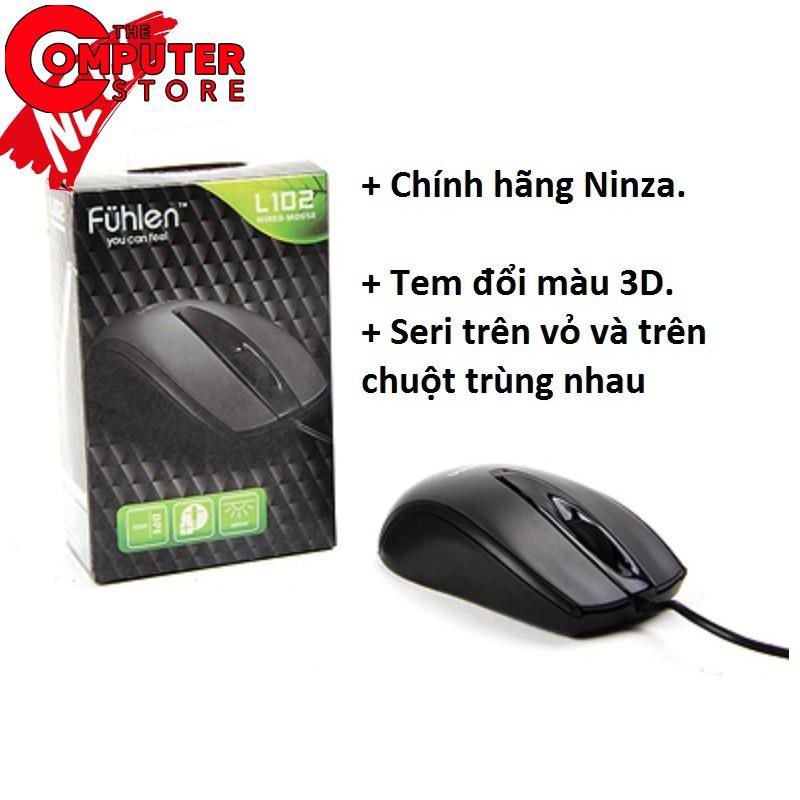 Chuột Máy Tính Có Dây Cổng USB Fuhlen L102 chính hãng - Hãng phân phối chính thức ( FREE SHIP ĐƠN TỪ 50K )