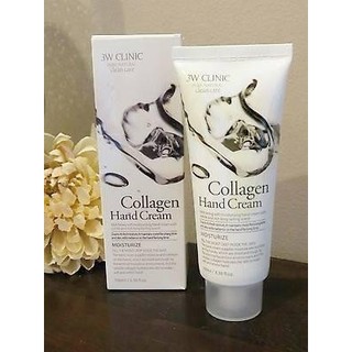 Dưỡng Da Tay Collagen Hand Cream Hàn Quốc Chính Hãng 3W Clinic KD32