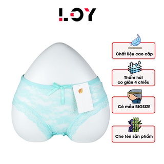 Quần lót ren nữ xuyên thấu gợi cảm, quần lót nữ chất liệu ren thêu cao cấp, siêu nhẹ và mềm mịn - freesize <60kg