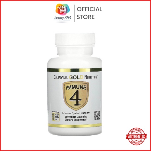 Viên uống tăng cường miễn dịch california gold nutrition immune 4 - ảnh sản phẩm 1