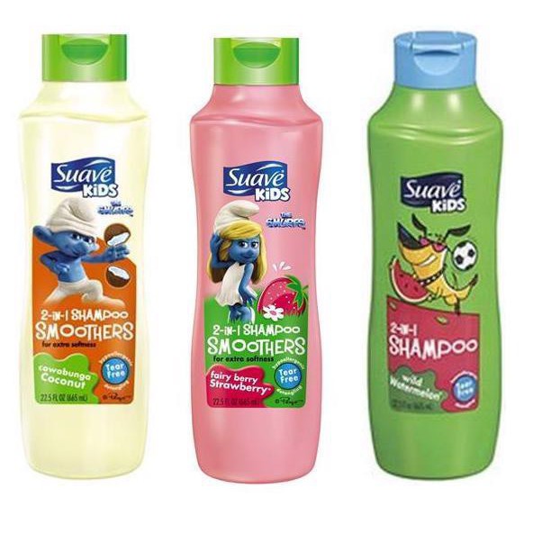 Dầu gội Suave kids 665ml