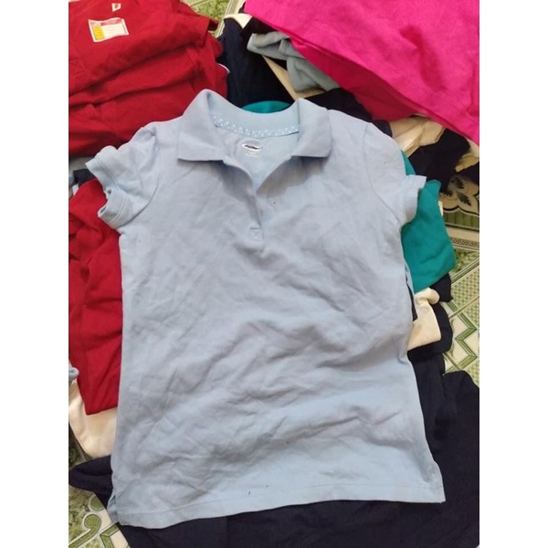 Áo polo oldnavy bé gái xuất dư lỗi nhẹ