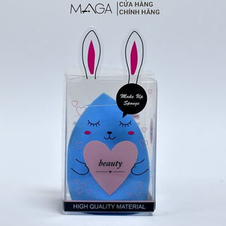 Bông phấn tán nền MAGA xanh dương