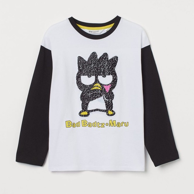 Set áo thun dài tay bé trai HM authentic