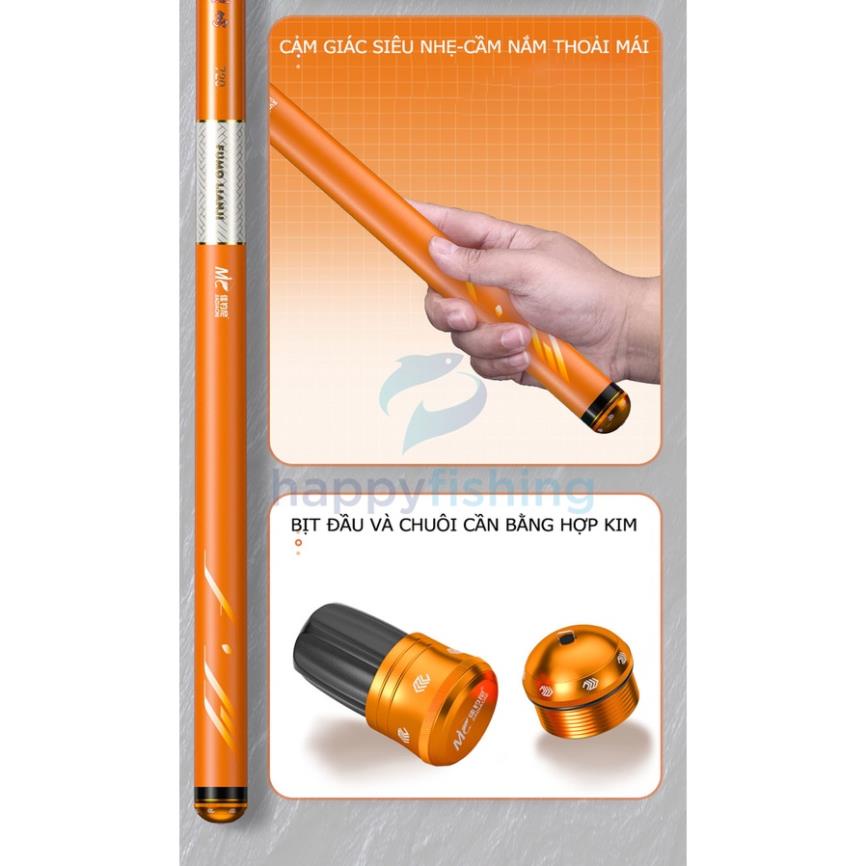 Cần Câu Carbon Siêu Nhẹ Siêu Cứng MC Phục Ma Liên Kích 6H- Bản Mới 2021 Chuyên Săn Hàng