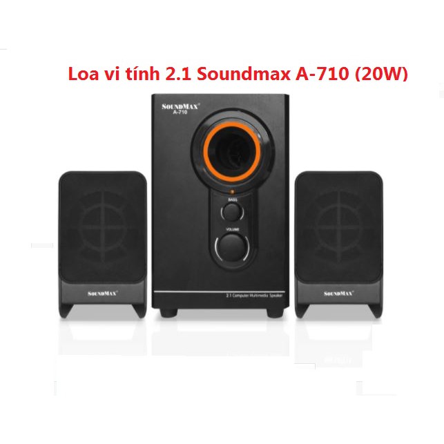 Loa vi tính 2.1 Soundmax A-710 (20W)