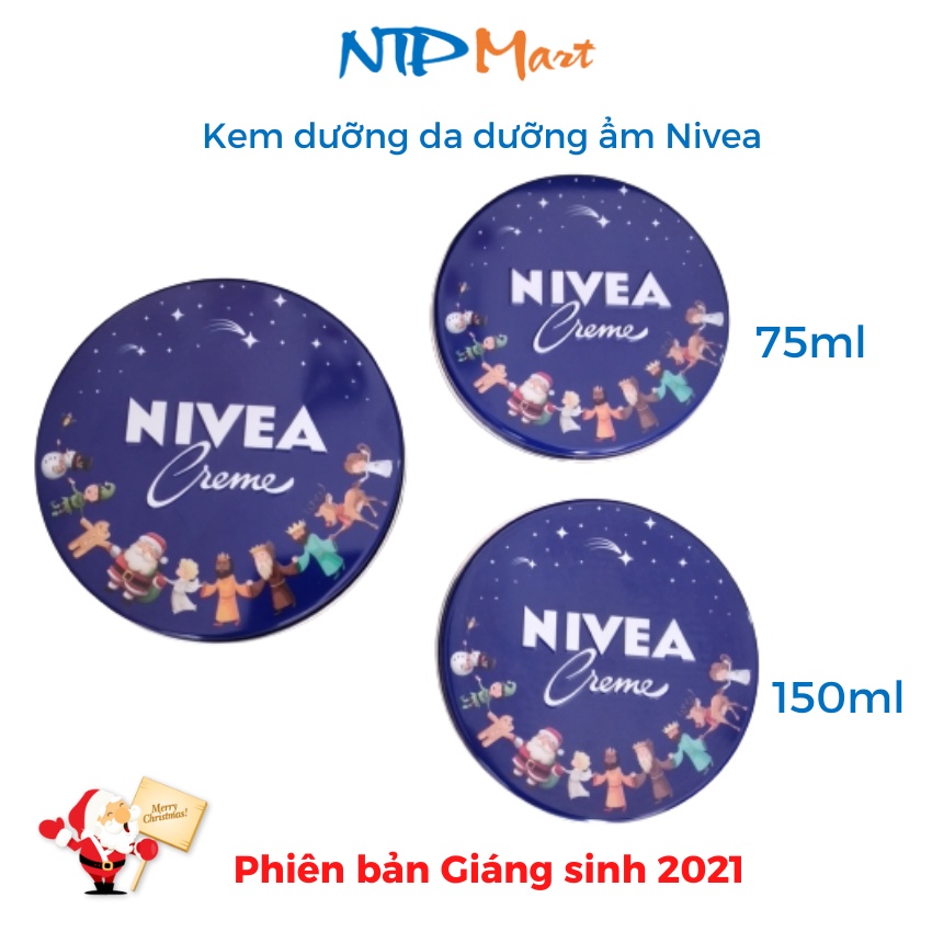 Kem dưỡng da dưỡng ẩm Nivea nhập khẩu Đức dung tích 75ml, 150ml