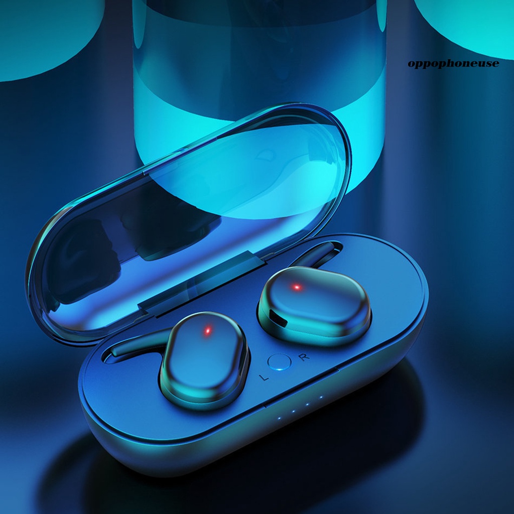 Tai nghe nhét tai thể thao bluetooth 5.0 không dây điều khiển cảm ứng chống thấm nước cho Oppo Y30 Tws