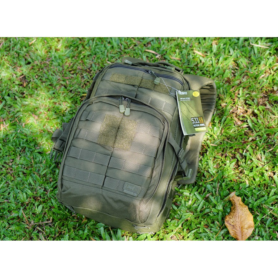 Balo phượt Rush 12 ( Multicam và xanh rêu)