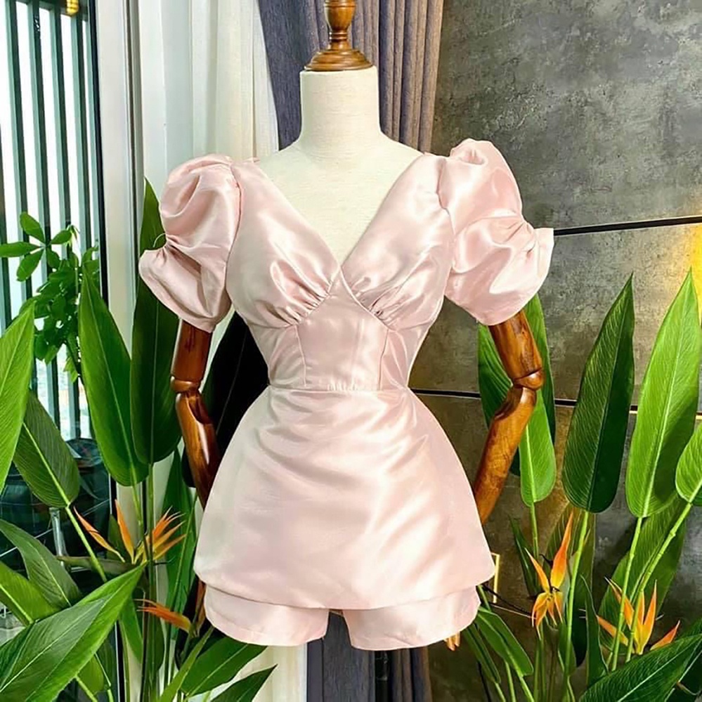 Set Tafta Ý Ánh Nhũ