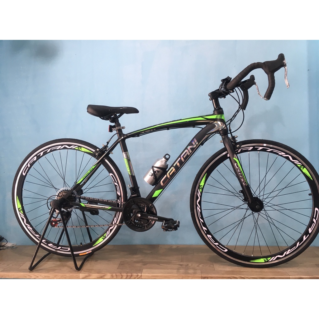 XE ĐẠP ĐUA CATANI CA-700 2019 Cổ Cong xe đạp 700c CATANI tay cong - LHệ Gian Hàng để nhận KM Ạ