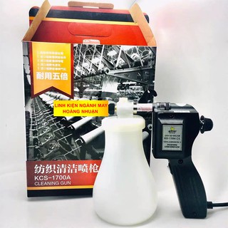 Máy bắn tẩy vết bẩn trên vải KCS 1700A sử dụng áp lực vòi lớn phun tẩy sạch vết bẩn, vết mực, sơn trên quần áo