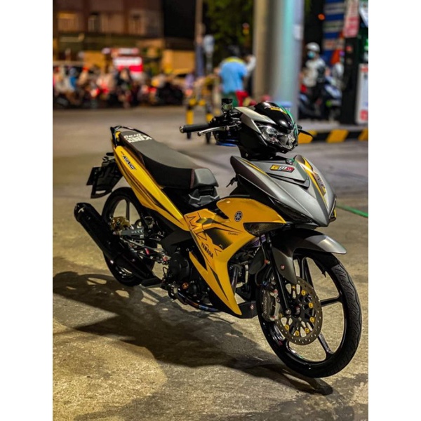Ten Rời Exciter Mx King Dán Xe Vàng