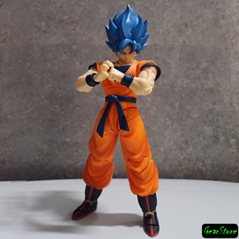 ( CHẤT, HÀNG CÓ SẴN ) MÔ HÌNH NHÂN VẬT VEGETA,  SON GO KU Sôn Gô Ku SUPER SAIYAN BLUE DRAGON BALL Z SHF CỬ ĐỘNG ĐƯỢC