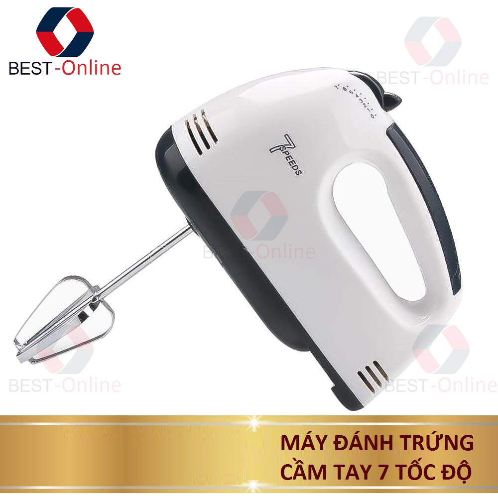 Máy đánh trứng cầm tay 7 tốc độ 4 đầu cao cấp, tiện lợi - Bảo hành 12 tháng (MS-8A19)