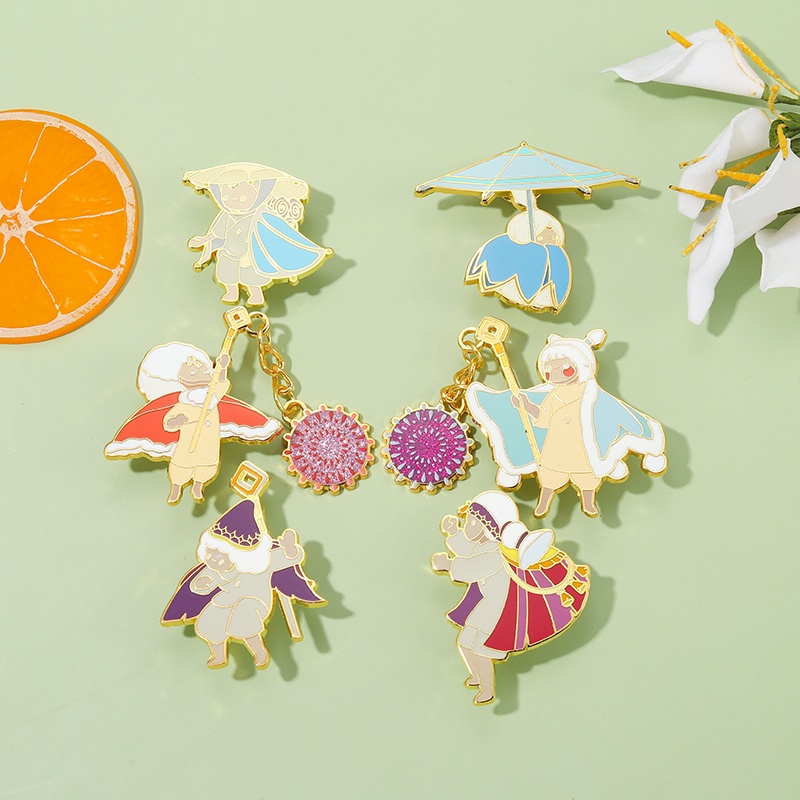 Ghim Cài Áo Hình Nhân Vật Game Peripheral Tráng Men Nhẹ Làm Quà Lưu Niệm Cho Bạn Bè