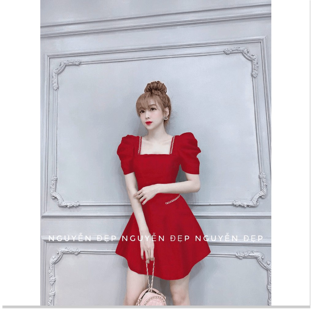 Đầm trượt phối viền xích nữ dự tiệc siêu sang trọng cho quý chị em THỜI TRANG MỚI NHẤT HIỆN NAY