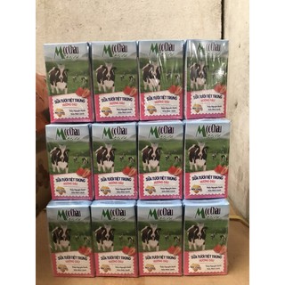 [CHÍNH HÃNG] SỮA TƯƠI MỘC CHÂU CÁC VỊ (Lốc 4 hộp 110ml)