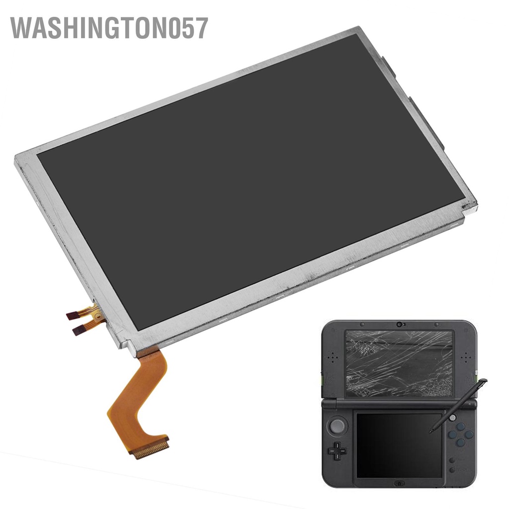 Có thể bán buôn Bộ phận thay thế Phụ kiện Màn hình LCD phía trên cho trò chơi hệ thống Nintendo 3DS XL Washington057 Hàng giao ngay