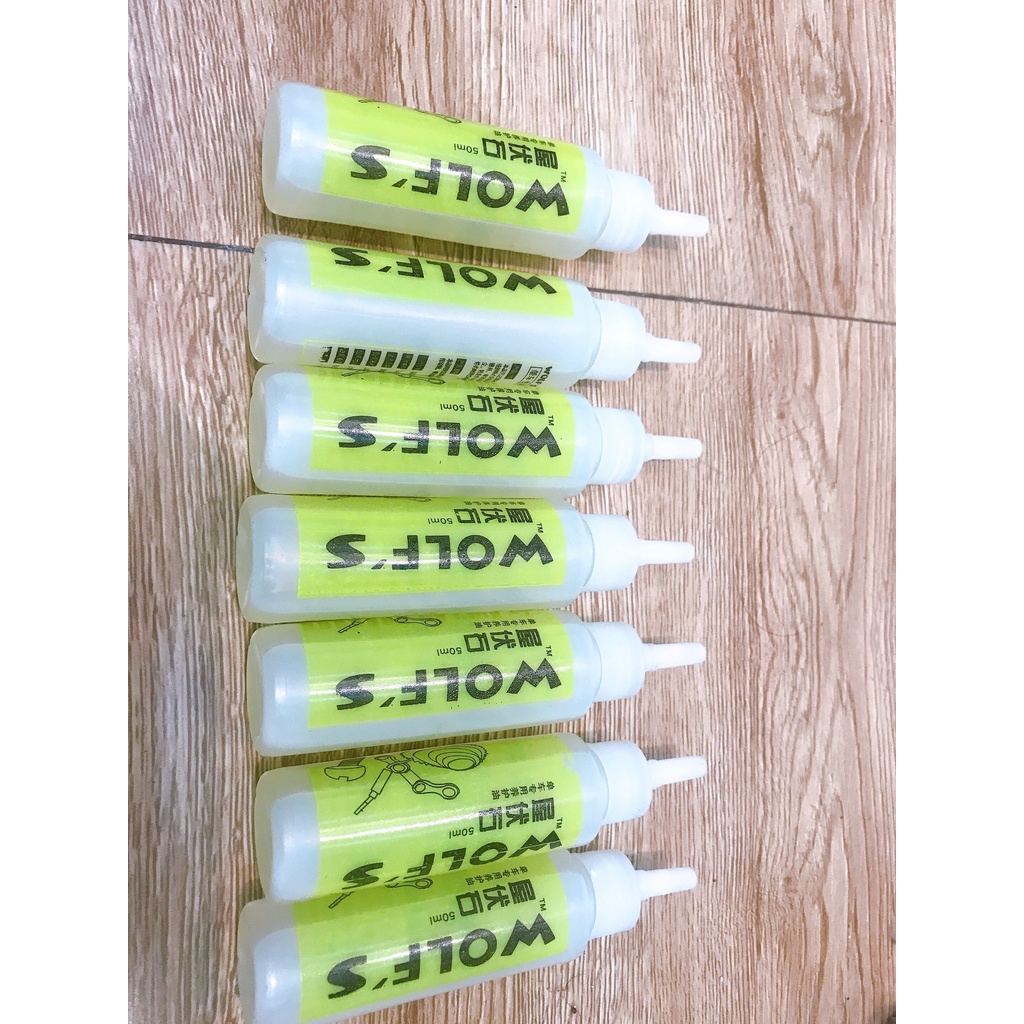 Dầu tra sên, Xích, Líp Xe Đạp Wolfs